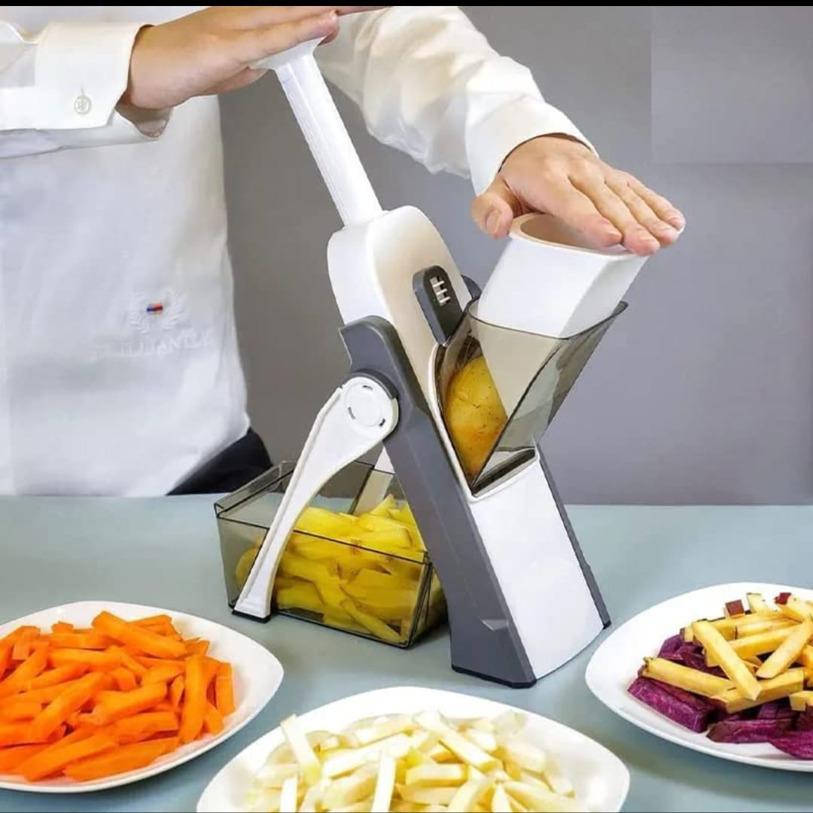 Slicer for Vegetables, Meal Prep with Thickness, Size Adjustment